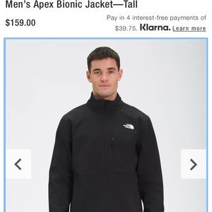 The north face apex jacket